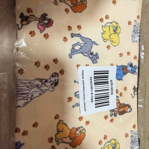 2024 Loungefly Disney Cats/Dogs Mini Backpack & Cardholder & bonus Bag - Picture 3 of 4